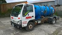Abba Drains Small Lorry for Emptying Septic Tanks ideal for Small Driveways and Narrow Country Lanes